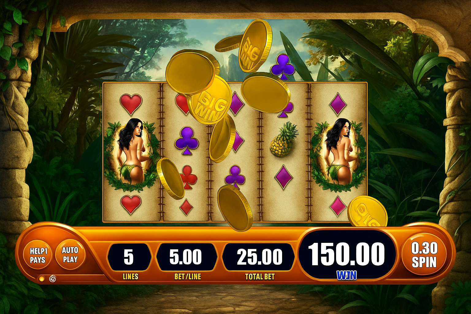 Amazon Queen gameplay